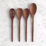 Williams Sonoma Maple Wood Spoons, Set of 4