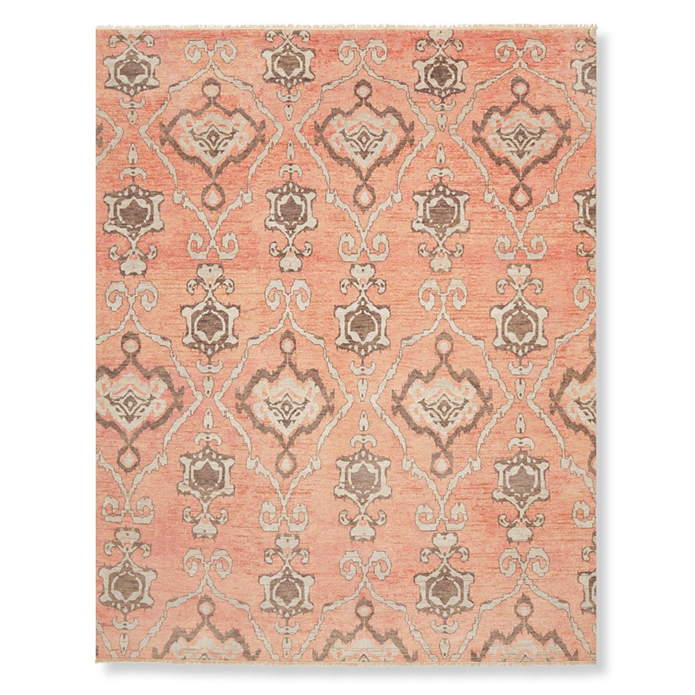 Tashkent Ikat Hand Knotted Rug