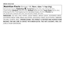 Williams Sonoma Ancho Chile Rub