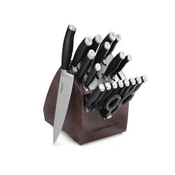 Calphalon Contemporary Self-Sharpening Knife Block Set with SharpIN Technology, Set of 20