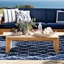 Larnaca Outdoor Teak Coffee Table (48&quot;-60&quot;)