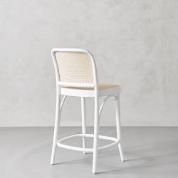 Ton 811 Dining Counter Stool, White Cane