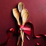 Williams Sonoma Olivewood Spoons, Set of 4