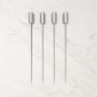 ANNA New York Striations Cocktail Picks, Set of 4