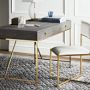 Faux Shagreen Desk (49&quot;)