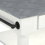 Barrelson Single Kitchen Island with Italian Basalt Top (49&quot;)