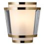 Tarida Indoor/Outdoor Sconce, Antique Brass