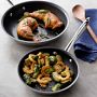 Williams Sonoma Signature Thermo-Clad&#8482; Stainless-Steel Nonstick Fry Pan Set