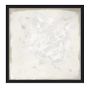 Custom Hand-Painted Tonal Abstract, 24" X 24", Black Frame