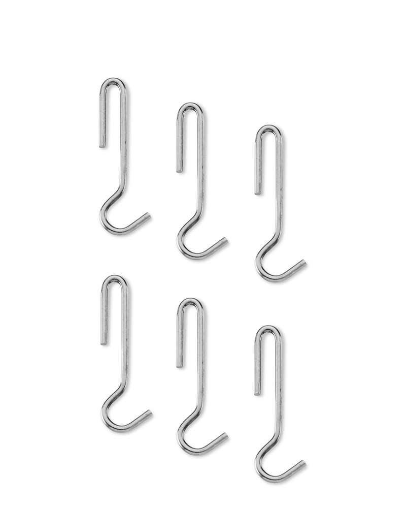 Enclume Straight Pot Rack Hook, Hammered Steel
