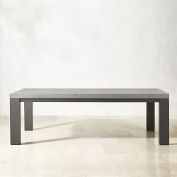 Larnaca Metal 96" Fiberstone Dining Table