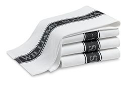 Classic Cotton Linen Blend Tea Towels (Set of 4)