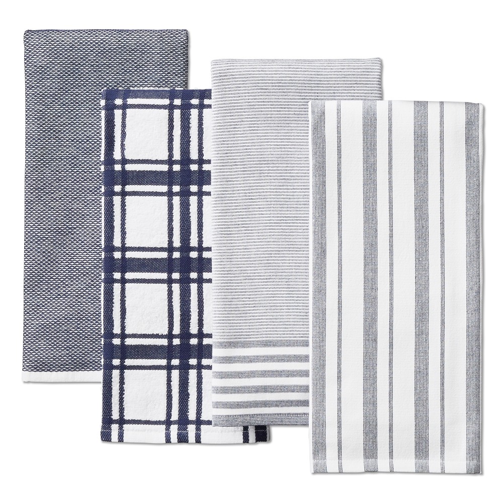 Super Absorbent Waffle Weave Multi-Pack Towels, Set of 4