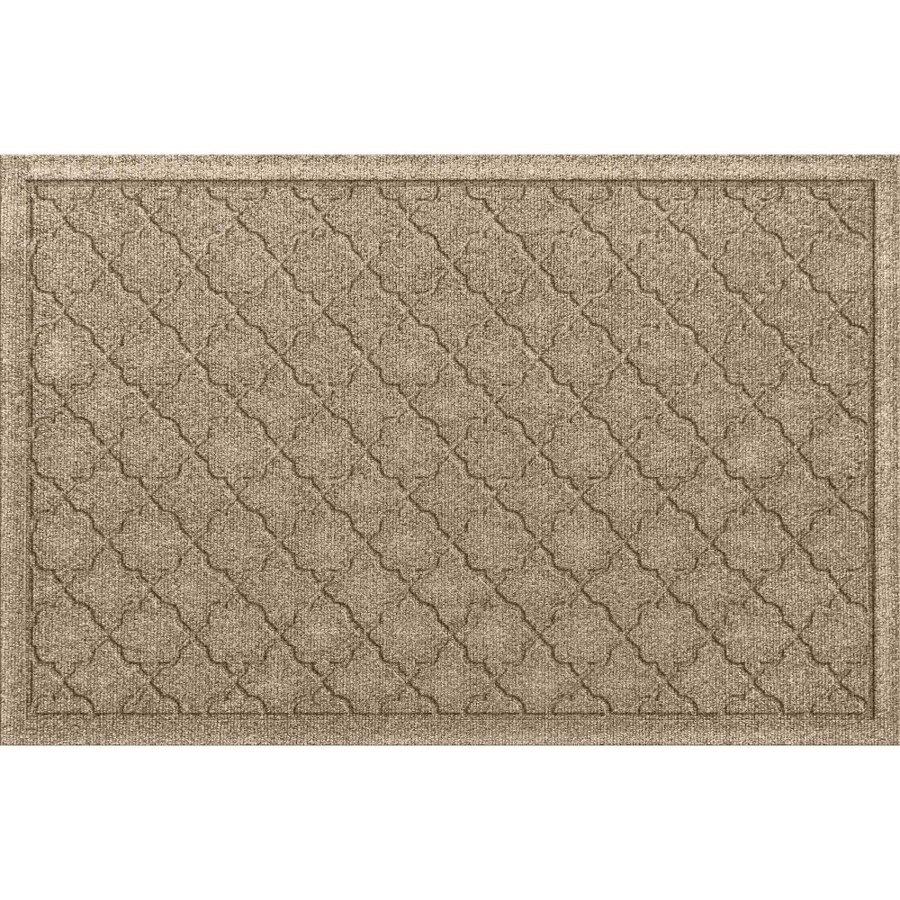 Waterhog Cordova All Weather Rug 2x3 Khaki