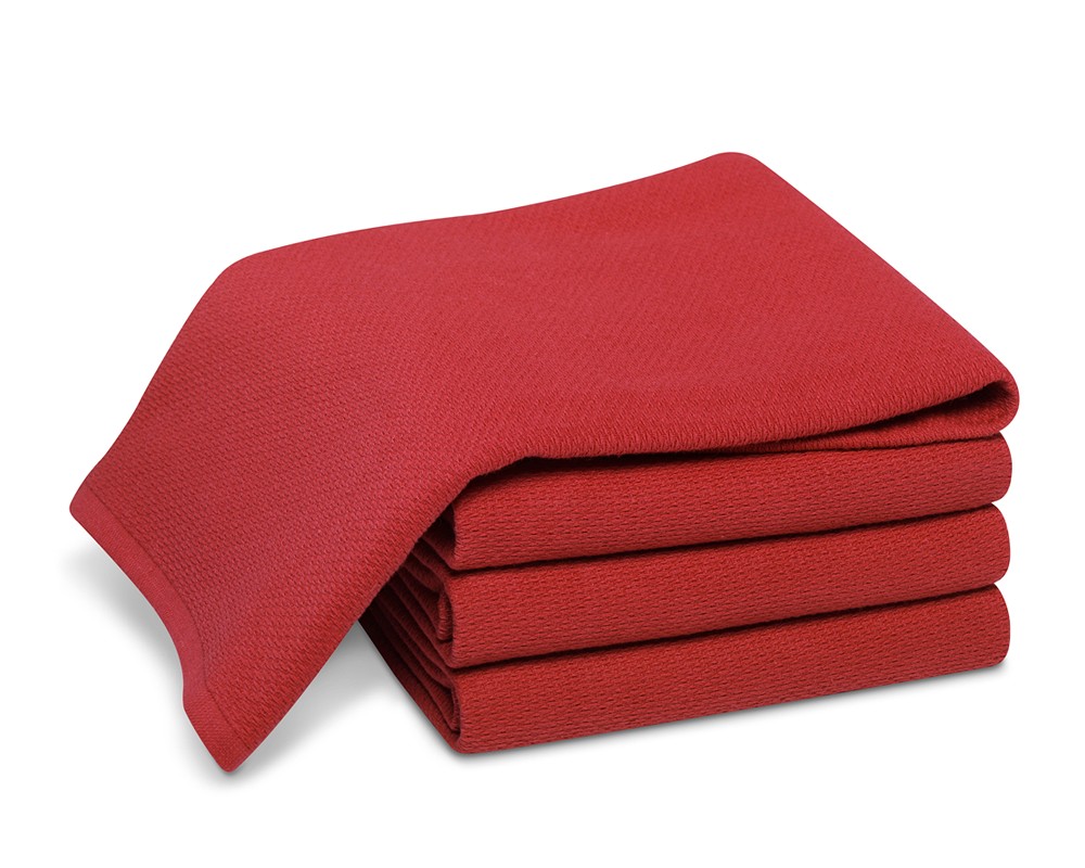 Williams Sonoma All Purpose Towels, Set of 4 (Red)