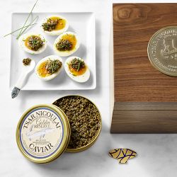 Tsar Nicoulai Custom Walnut Wood Gift Box