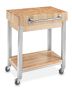 John Boos End-Grain Butcher Block Classic Kitchen Cart