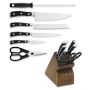 Wüsthof Classic Ikon 7-Piece Block Knife Set, Walnut Block