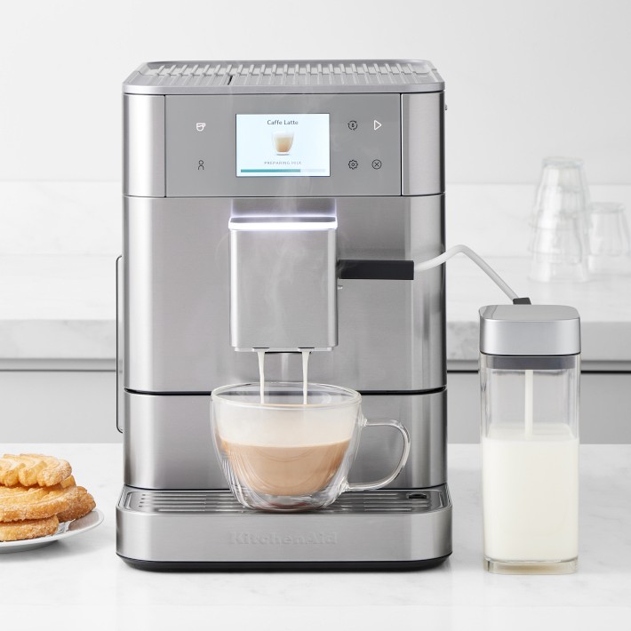 KitchenAid® Fully Automatic Espresso Machine KF7, Stainless Steel