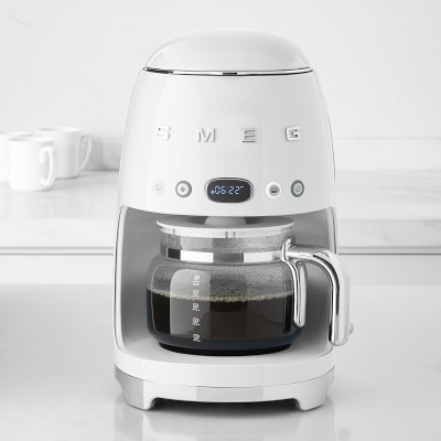 Smeg Drip Coffee Maker, White
