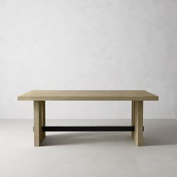 Montauk Rectangular Dining Table, 82, Seadrift