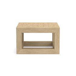 Beaumont Side Table, Wood, Rustic Blonde