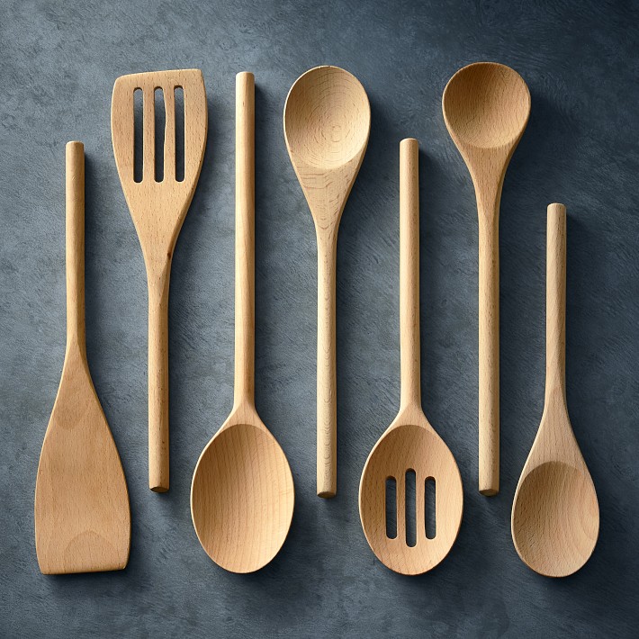 Open Kitchen by Williams Sonoma Wood Utensil Set