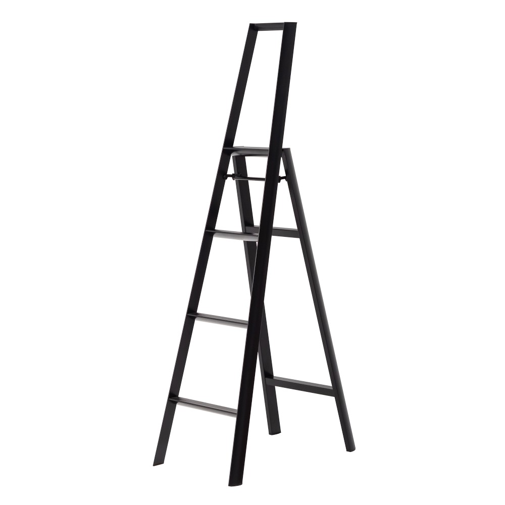 Lucano 4-Step Ladder, Black