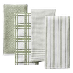 Williams Sonoma Multi-Pack Absorbent Towels, Set of 4, Sage Green