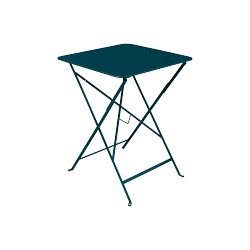 Bistro Square Table Aluminum Acapulco Blue