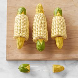 Corn-Shaped Corn Picks, Set of 4