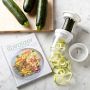 Paderno Handheld 2-Blade Spiralizer and Spiralizer Cookbook