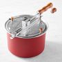Whirley Pop Red Stainless-Steel Stovetop Popcorn Maker