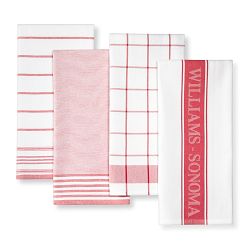 Williams Sonoma Multi-Pack Towels, Claret Red