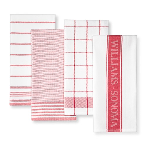 Williams Sonoma Multi-Pack Towels, Claret Red