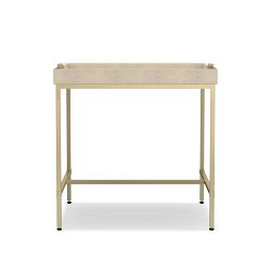Lexi Side Table, Shagreen, Cream