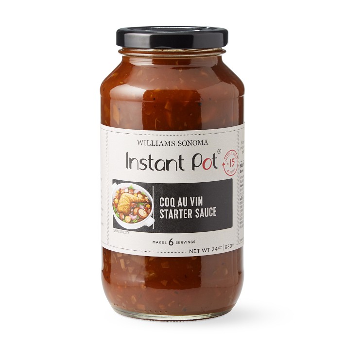 Instant Pot Garlic Shallot Coq au Vin Sauce