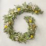 Olive Billy Button Garland, 6'