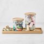 Hold Everything Stacking Canisters With Clamp Tray
