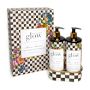 Mackenzie-Childs Flower Market Soap & Lotion Caddy Set