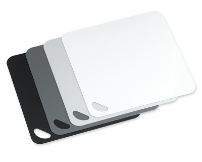 Dexas Flexi Grey Tonal Cutting Boards, Set of 4, Square