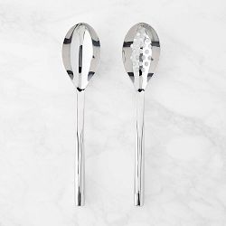 Williams Sonoma Signature Stainless Steel Spoons, Set of 2