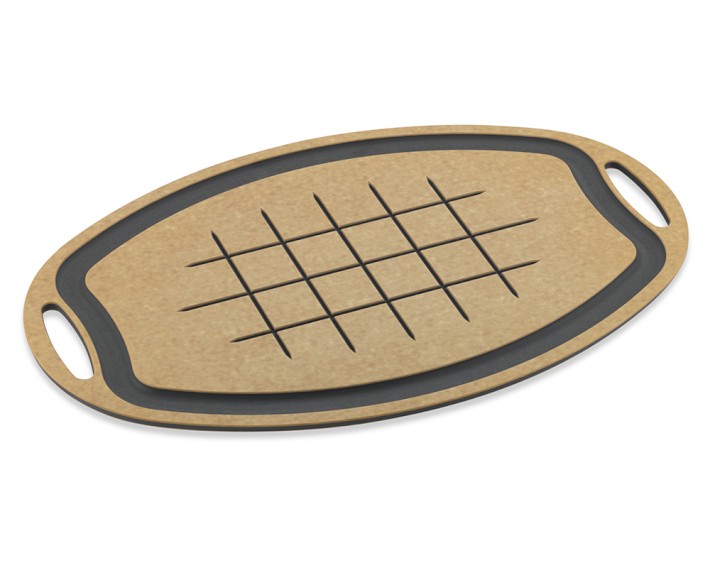 Epicurean Cutting Board, Oval, Natural