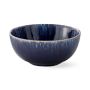 Cyprus Reactive Glaze Cereal Bowls, Set of 4, Blue