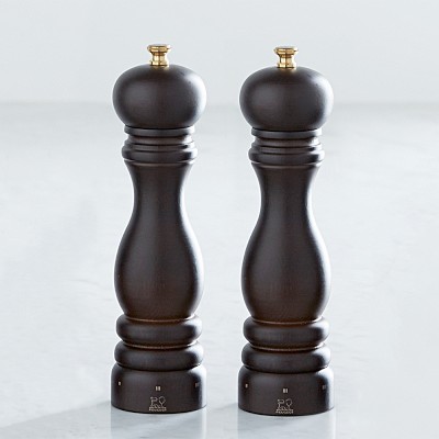 Peugeot Paris U Select Chocolate Salt &amp; Pepper Mills Set, 9&quot;