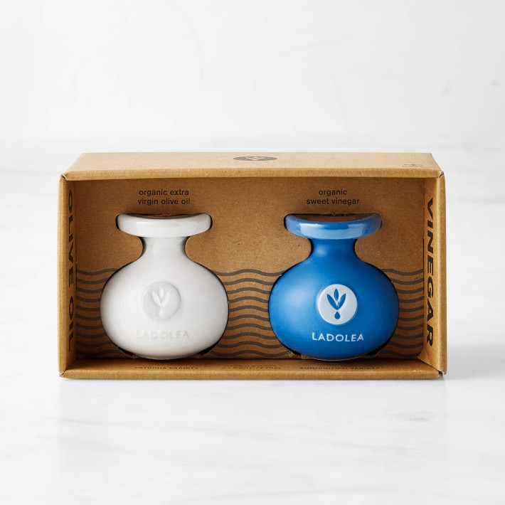 Ladolea Organic Olive Oil & Sweet Vinegar Gift Set