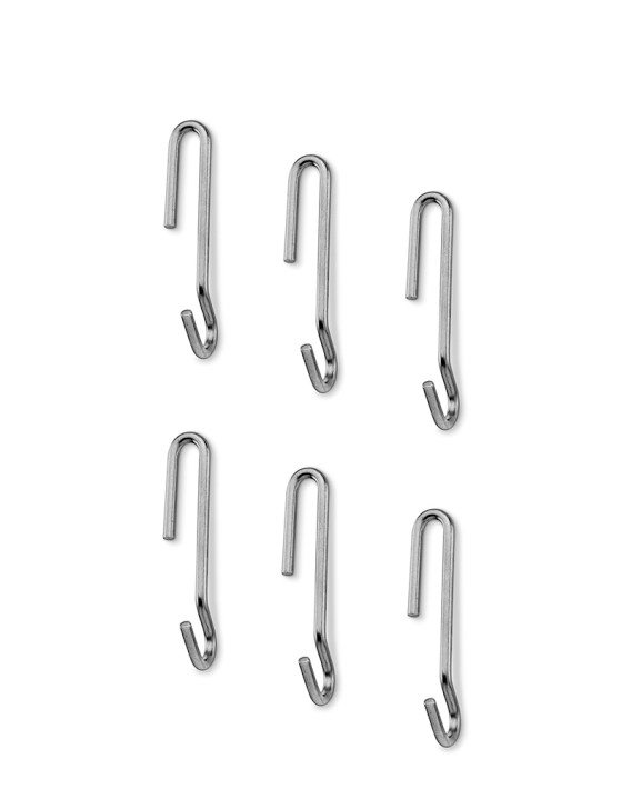 Enclume Angled Pot Rack Hook, Hammered Steel