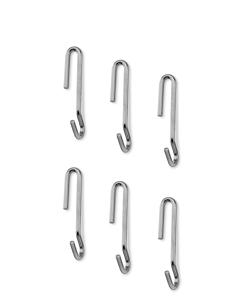 Enclume Angled Pot Rack Hook, Hammered Steel