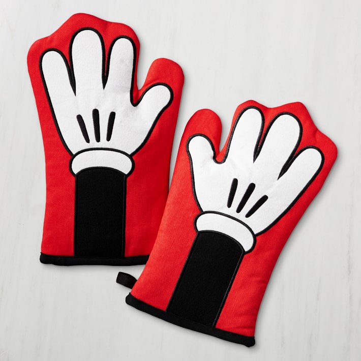 Mickey x Williams Sonoma Oven Mitts, Set of 2