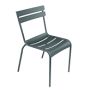 Fermob Luxembourg Outdoor Dining Side Chair, Set of 2,  Aluminum, Anthracite